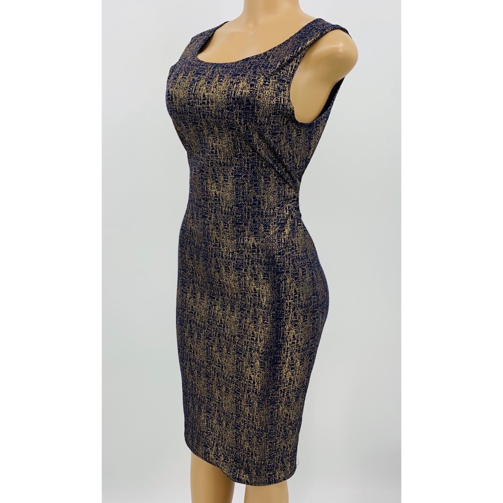 OUT OF ORDER SHIMMER BODYCON DRESS - Picture 2 of 8